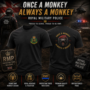 RMP Once a Monkey Double Print T-Shirt