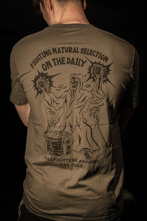 Fighting Natural Selection Printed T-Shirt