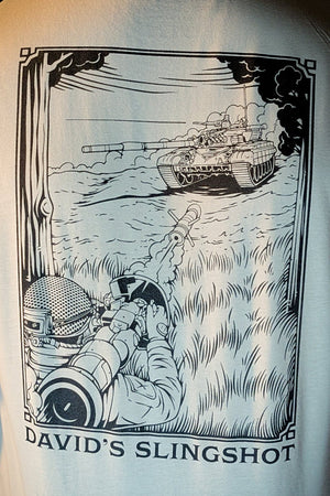 David's Slingshot Anti Tank Printed T-Shirt