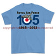 Royal Air Force 105 Year Anniversary Printed T-Shirt
