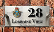 Royal Air Force House Sign