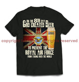 Royal Air Force On The 8th Day RAF Printed T-Shirt