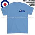 Royal Air Force RAF Units Embroidered T-Shirt