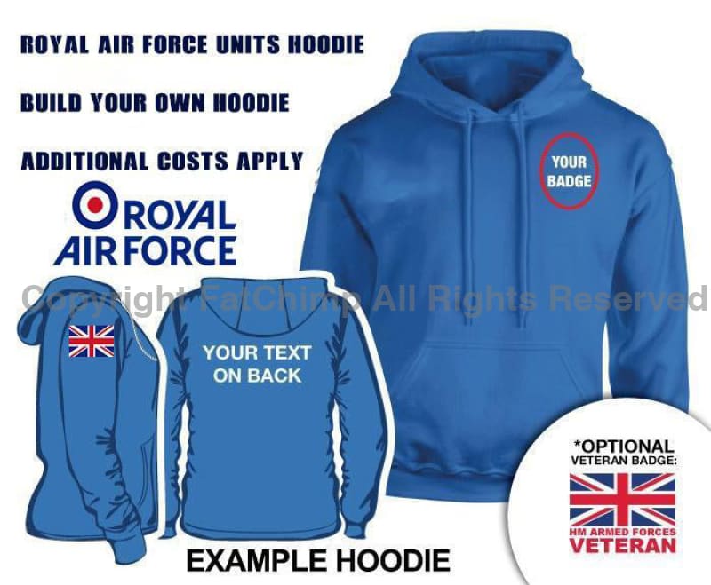 Royal Air Force Units Hoodie