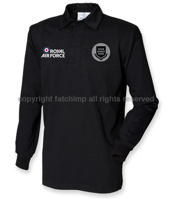Royal Air Force UNITS Long Sleeve Men's Rugby Shirt