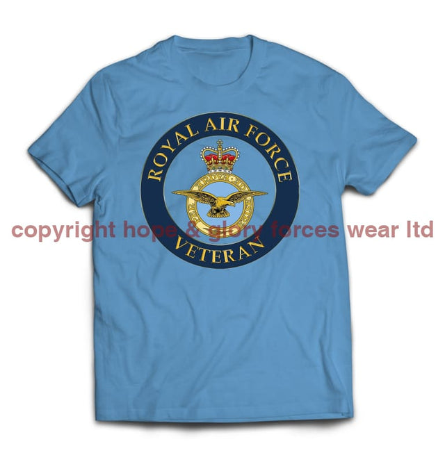 Royal Air Force Veterans Printed T-Shirt