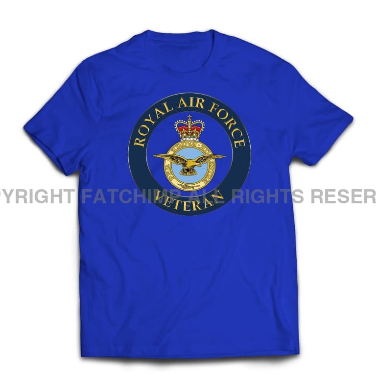 Royal Air Force Veterans Printed T-Shirt