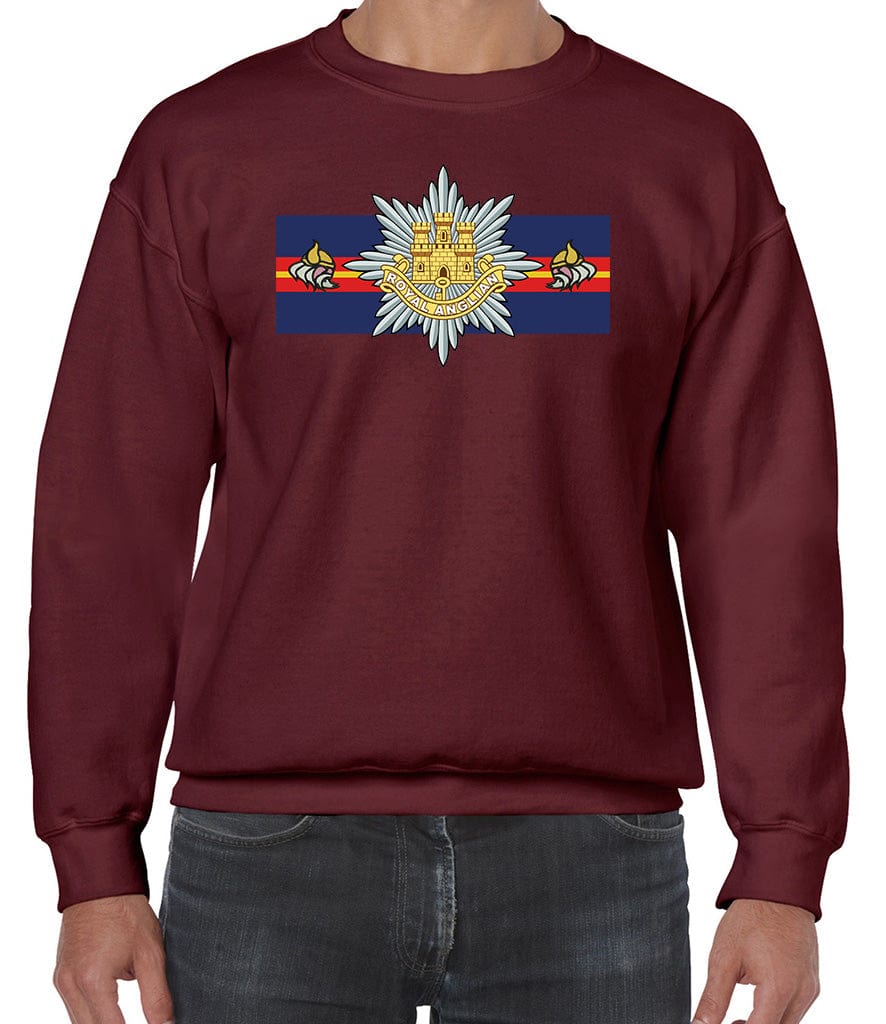 Royal Anglian Regiment Front Printed Sweater