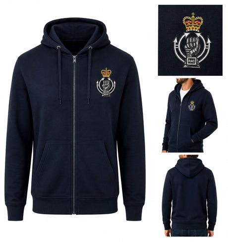 Royal Armoured Corps Zipped Hoodie