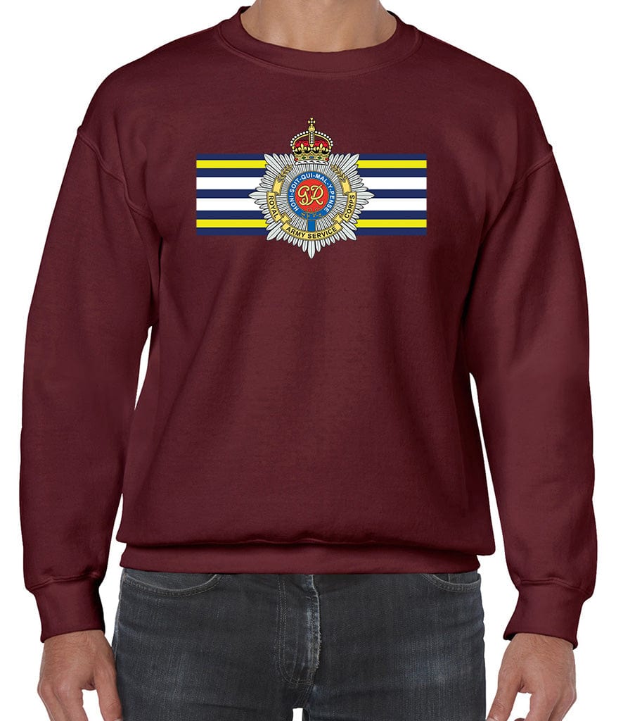 Royal Army Service Corps Front Printed Sweater