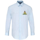 Royal Artillery Embroidered Long Sleeve Oxford Shirt