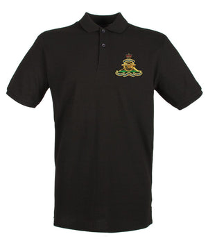 Royal Artillery Embroidered Pique Polo Shirt