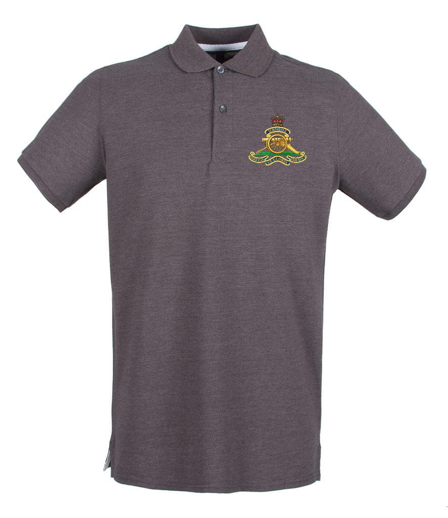 Royal Artillery Embroidered Pique Polo Shirt