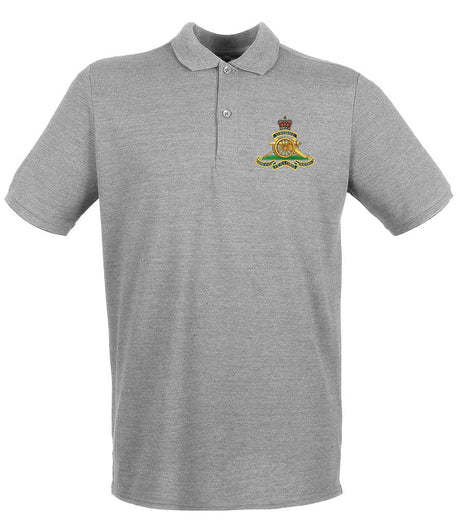 Royal Artillery Embroidered Pique Polo Shirt