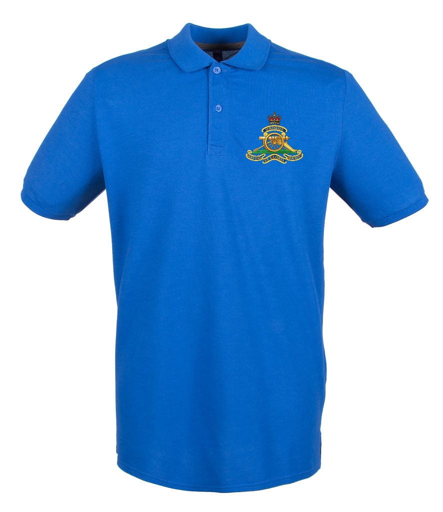 Royal Artillery Embroidered Pique Polo Shirt