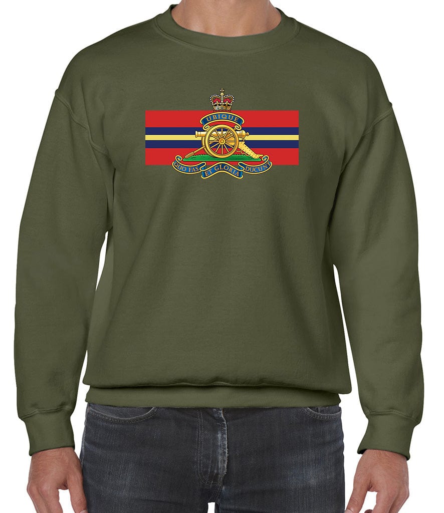 Royal Artillery Front Printed Sweater