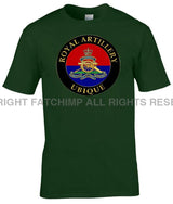 Royal Artillery Ubique Army Printed T-Shirt