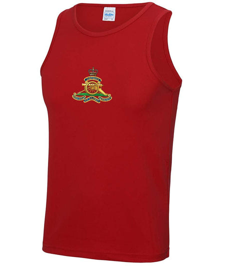 Royal Artillery Embroidered Sports Vest