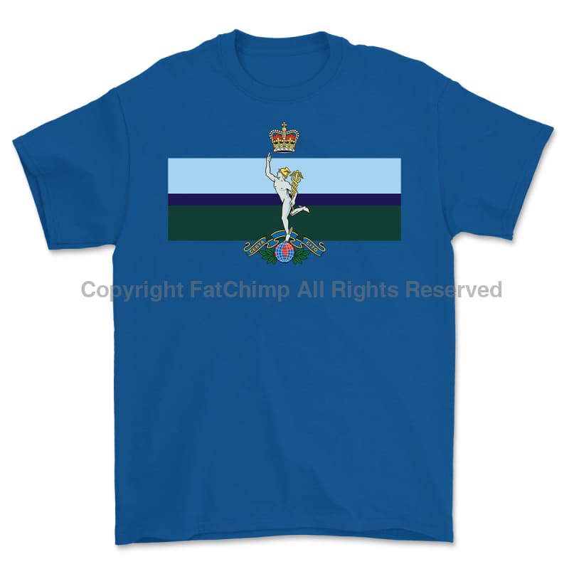 Royal Corps Of Signals Printed T-Shirt