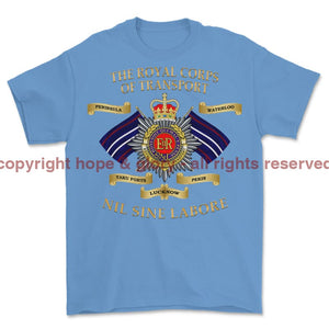 Royal Corps Of Transport RCT Battle Honours Printed T-Shirt