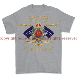 Royal Corps Of Transport RCT Battle Honours Printed T-Shirt