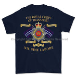 Royal Corps Of Transport RCT Battle Honours Printed T-Shirt