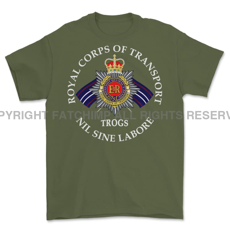 Royal Corps Of Transport TROGS Printed T-Shirt