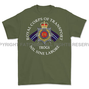 Royal Corps Of Transport TROGS Printed T-Shirt