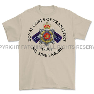 Royal Corps Of Transport TROGS Printed T-Shirt