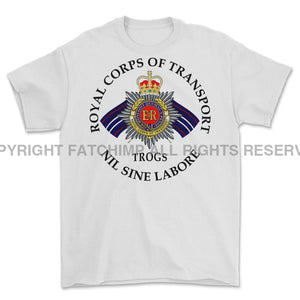 Royal Corps Of Transport TROGS Printed T-Shirt