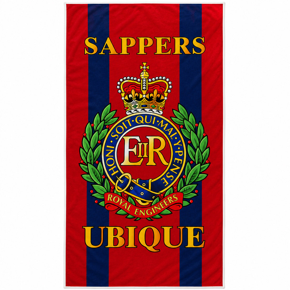 Royal Engineers 'Sappers Ubique' Beach Towel