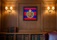 Royal Engineers Cap Badge Display Frame
