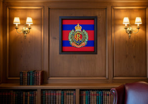 Royal Engineers Cap Badge Display Frame