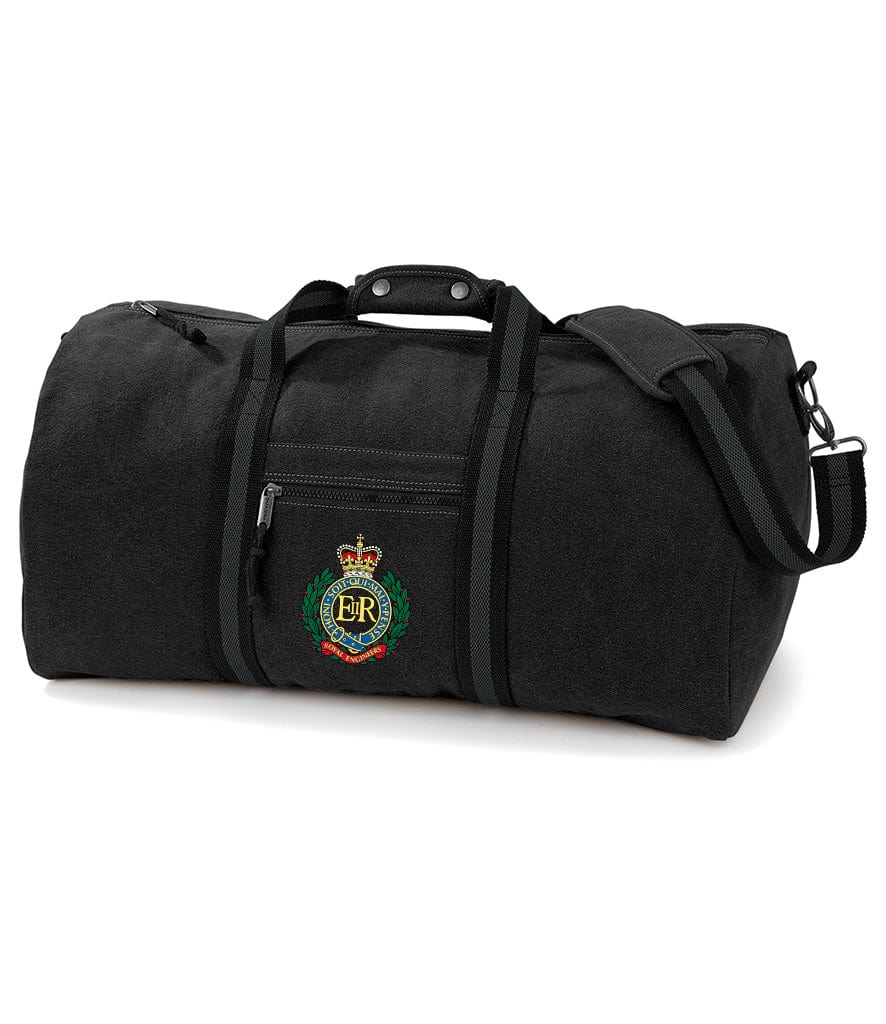 Royal Engineers Vintage Canvas Holdall