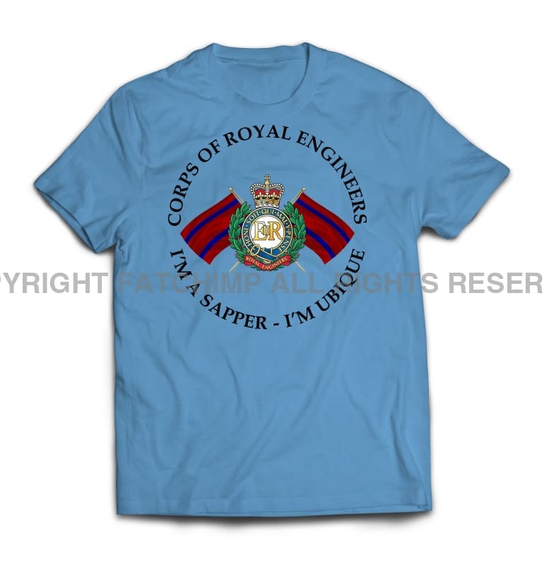 Royal Engineers I'm A Sapper Printed T-Shirt