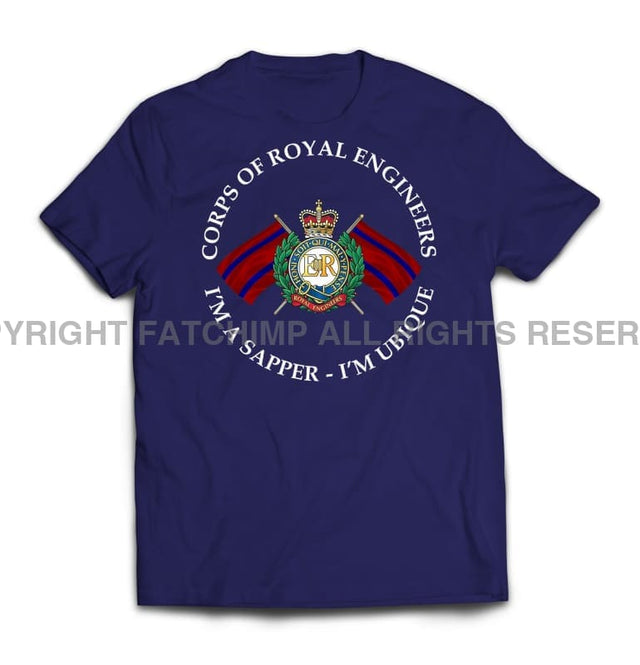 Royal Engineers I'm A Sapper Printed T-Shirt