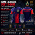Royal Engineers Sappers Multi Logo Sports T-Shirt