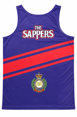 Royal Engineers RE Cap Badge Sports Vest - LIMITED STOCK