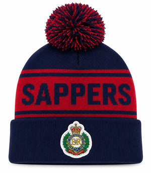 Royal Engineers Sapper Bobble Hat – Embroidered Badge