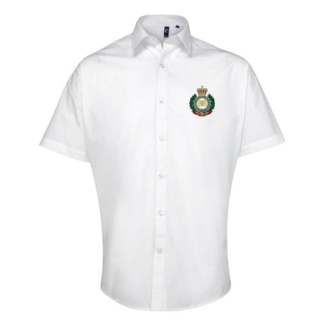 Royal Engineers Embroidered Short Sleeve Oxford Shirt