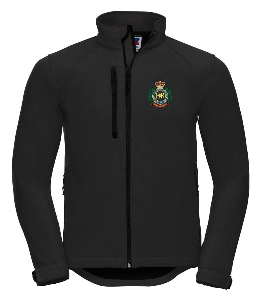 Royal Engineers Embroidered 3 Layer Softshell Jacket