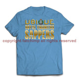 Royal Engineers Ubique Sappers Printed T-Shirt