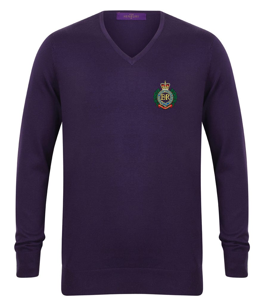 Royal Engineers Lightweight V Neck Sweater