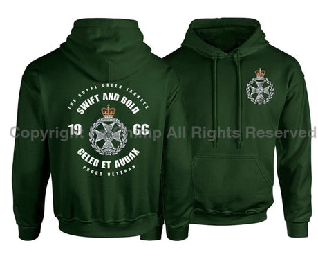 Royal Green Jackets Double Side Printed Hoodie