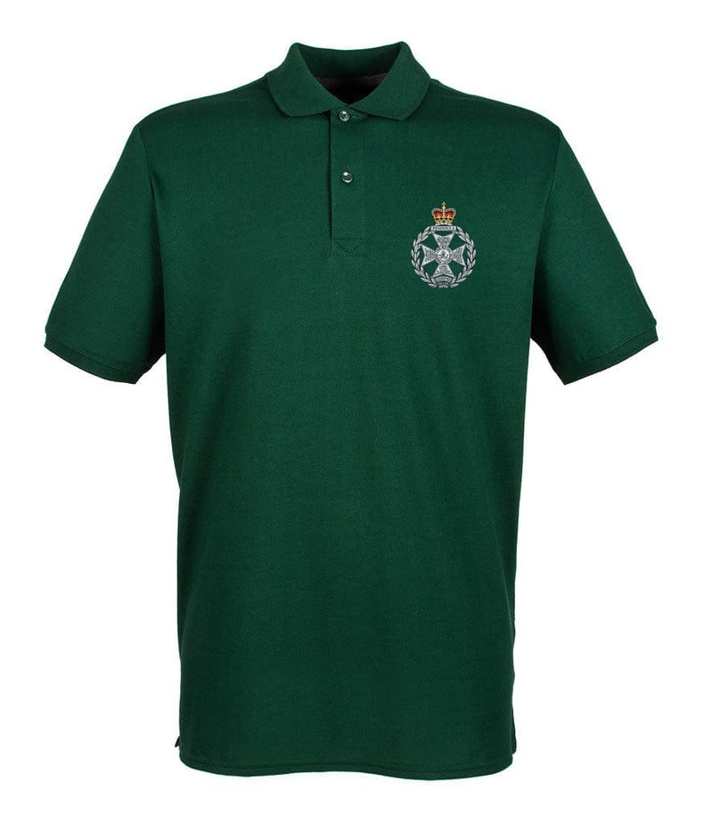 Royal Green Jackets Embroidered Pique Polo Shirt