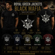 Royal Green Jackets Black Mafia Double Print T-Shirt