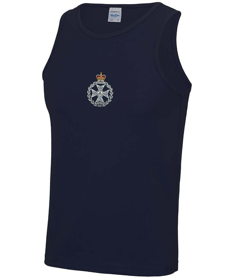 Royal Green Jackets Embroidered Sports Vest