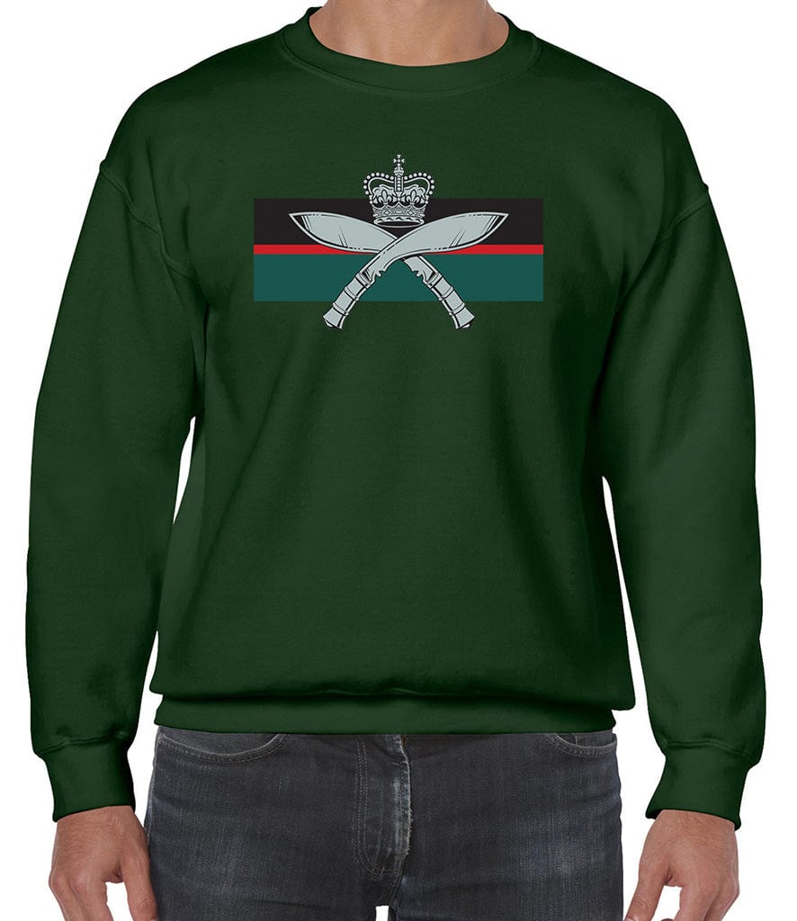 Royal Gurkha Rifles Front Printed Sweater