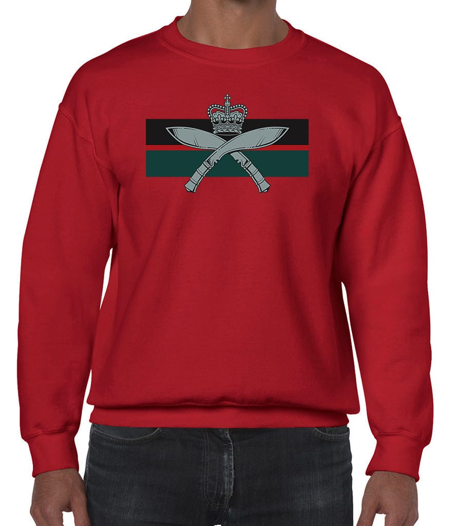 Royal Gurkha Rifles Front Printed Sweater