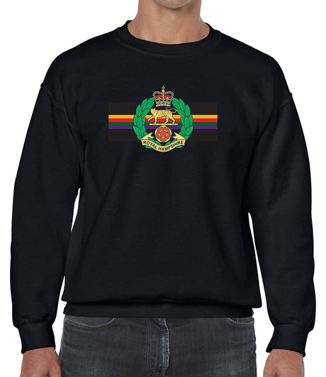 Royal Hampshire Regiment Front Printed Sweater